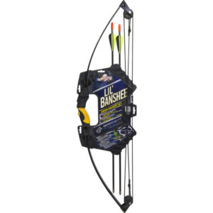 LIL' BANSHEE JR. COMPOUND ARCHERY SET - BLACK