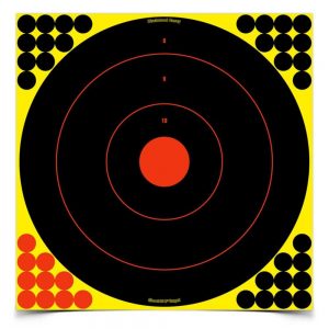 SHOOT•N• ®C SELF-ADHESIVE TARGETS 17.25 BULL'S-EYE PACK"