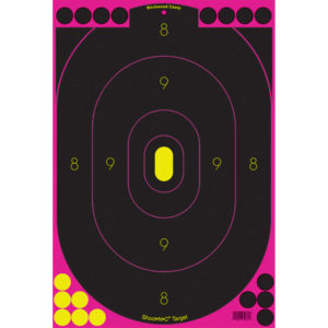 SHOOT•N•C® 12 X 18" PINK SILHOUETTE TARGET - 5 TARGETS"""