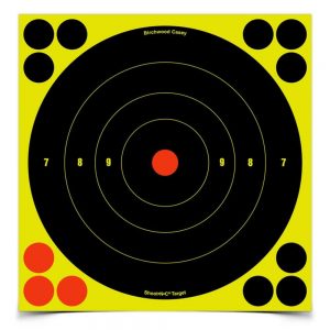 SHOOT•N•C ® SELF-ADHESIVE TARGETS - 8 BULL'S-EYE PACK"