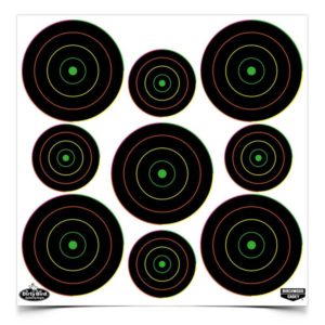 DIRTY BIRD MULTI-COLOR SPLATTERING TARGETS ASSORTED TARGET PACKS