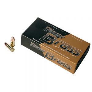 BLAZER BRASS 9MM, 115 GRAIN, FMJ