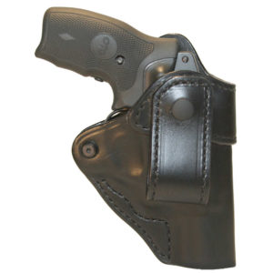 INSIDE THE PANTS LEATHER CONCEALMENT HOLSTER - RIGHT HAND, SIZE 06, BLACK