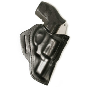 SPEED CLASSIC LEATHER CONCEALMENT (S&W J-FRAME) - BLACK, RIGHT HANDED