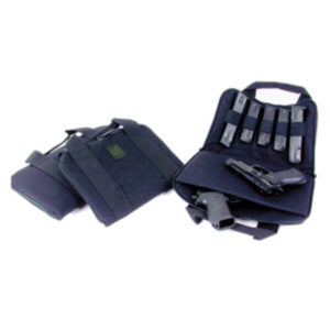 GUN RUG PISTOL POUCHES - BLACK, MEDIUM