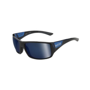 BOLLE TIGERSNAKE SUNGLASSES, SHINY BLACK/MATTE BLUE, POLARIZED