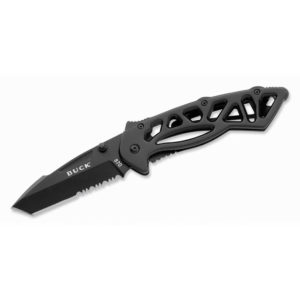 BONES - SERRATED, BLACK/LARGE