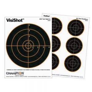 VISISHOT TARGETS - 8 BULLS (10/PK.) 8.5" X 11"""""