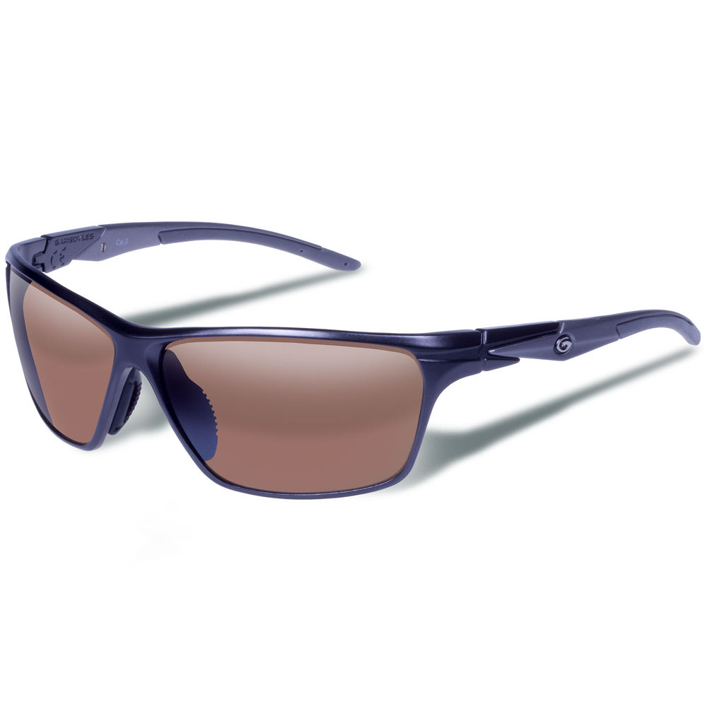 ZULU EYEWEAR BROWN POLARIZED LENS - SILVER/GUNMETAL FRAME