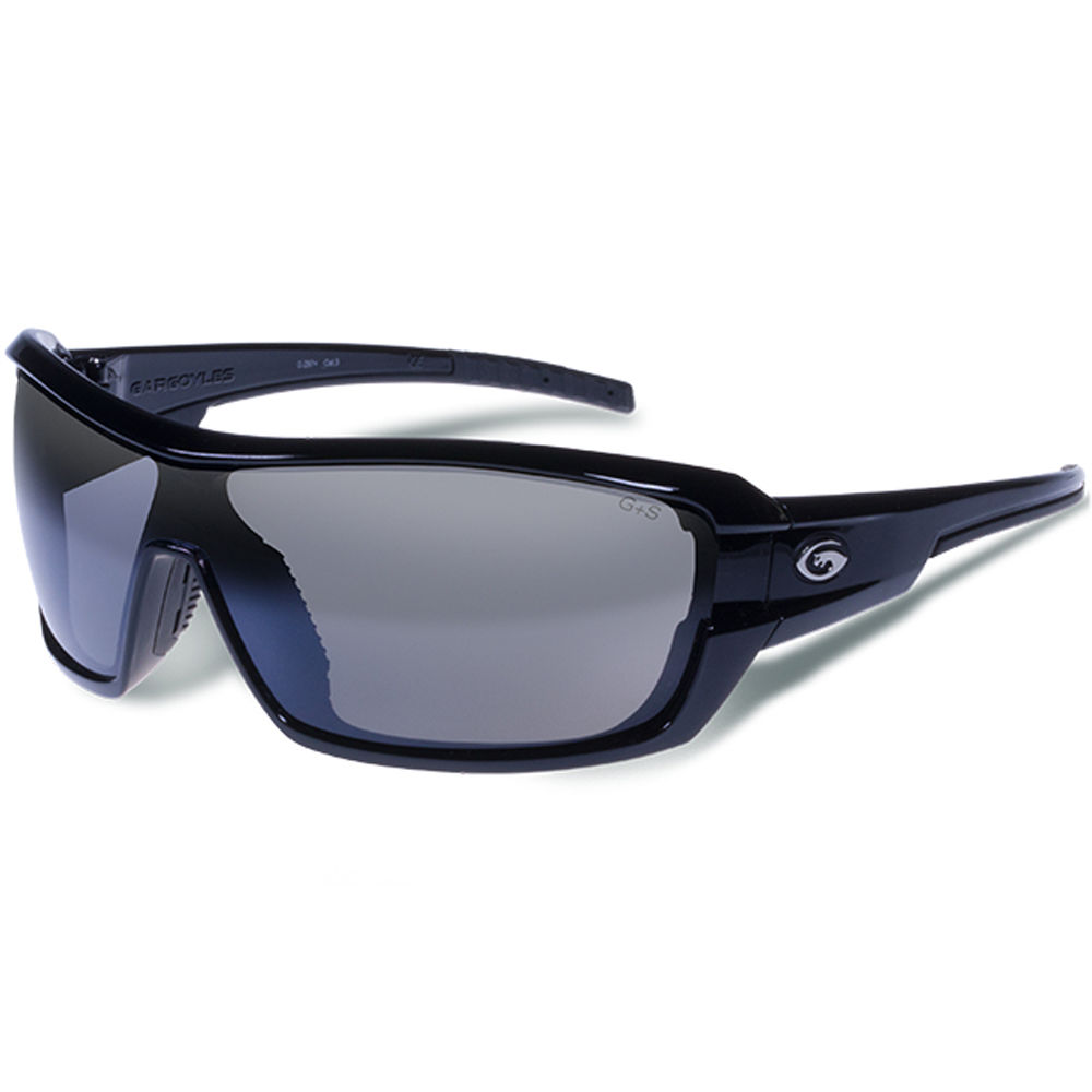 SHIELD SUNGLASSES - SMOKE LENS - MATTE BLACK FRAME