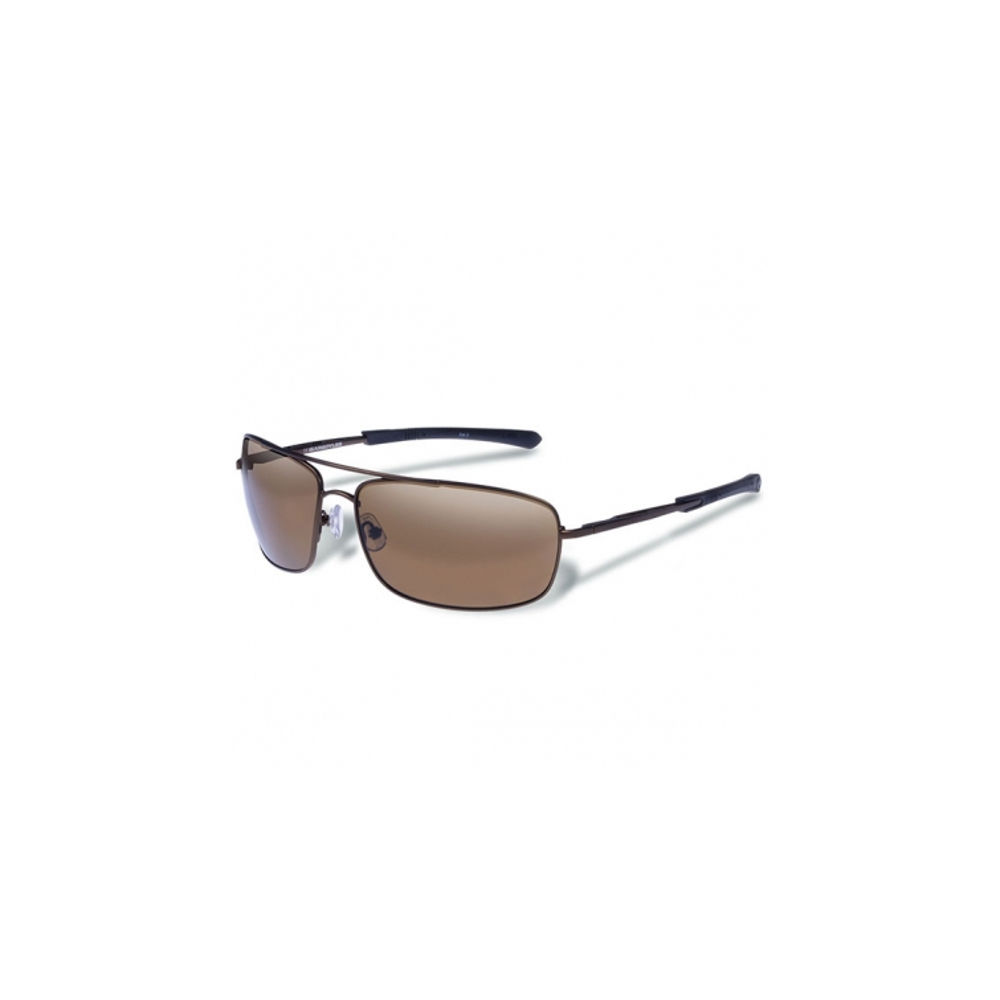 BARRICADE SUNGLASSES - BROWN POLARIZED - MATTE BROWN FRAME