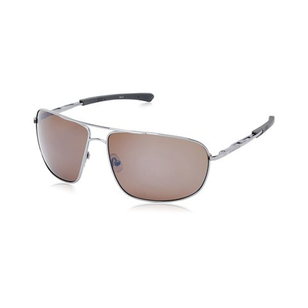 SHINDAND SUNGLASSES - BROWN POLARIZED - GUN MATTE FRAME