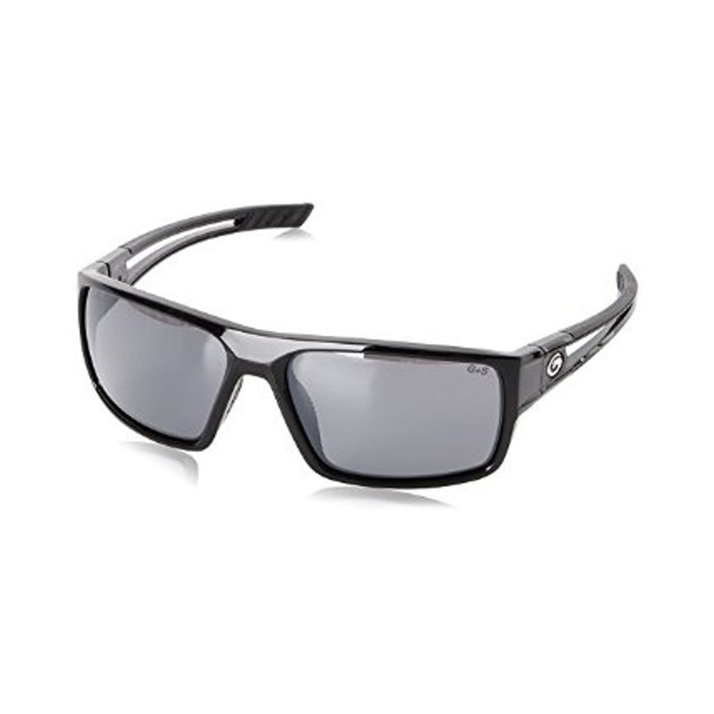 RAMPART SUNGLASSES - SMOKE POLARIZED - BLACK FRAME