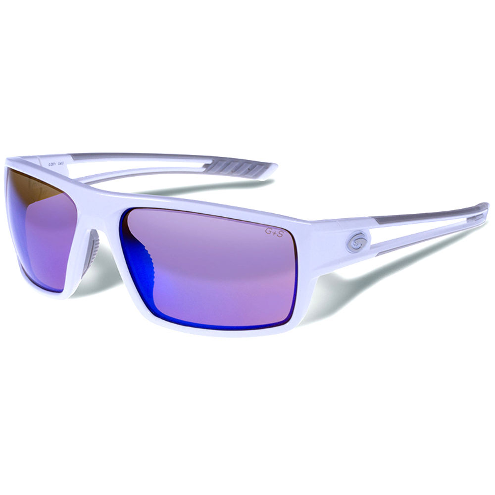 RAMPART SUNGLASSES - PROTECTION PLUS - WHITE FRAME