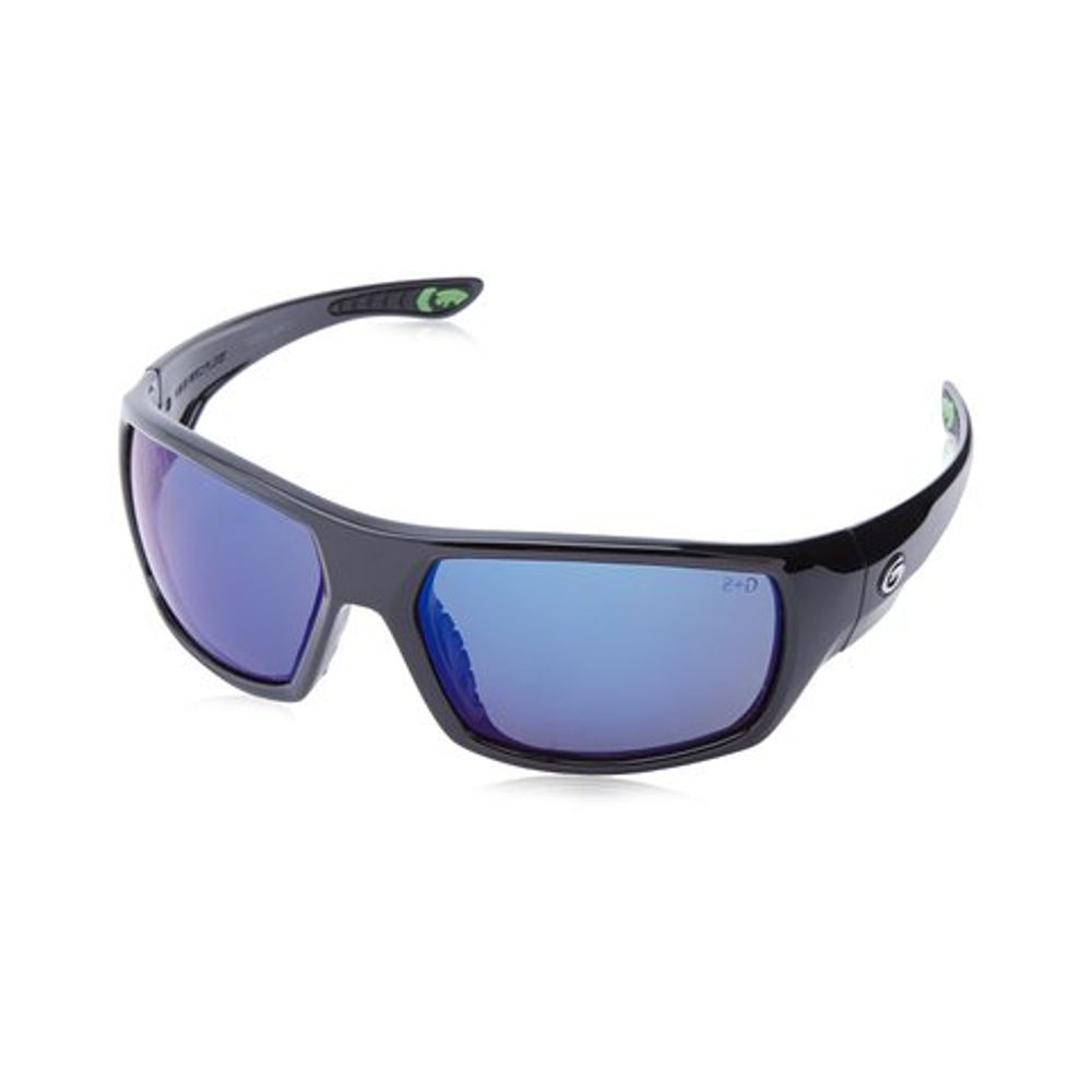 WRATH SUNGLASSES - SMOKE POLARIZED - BLACK FRAME