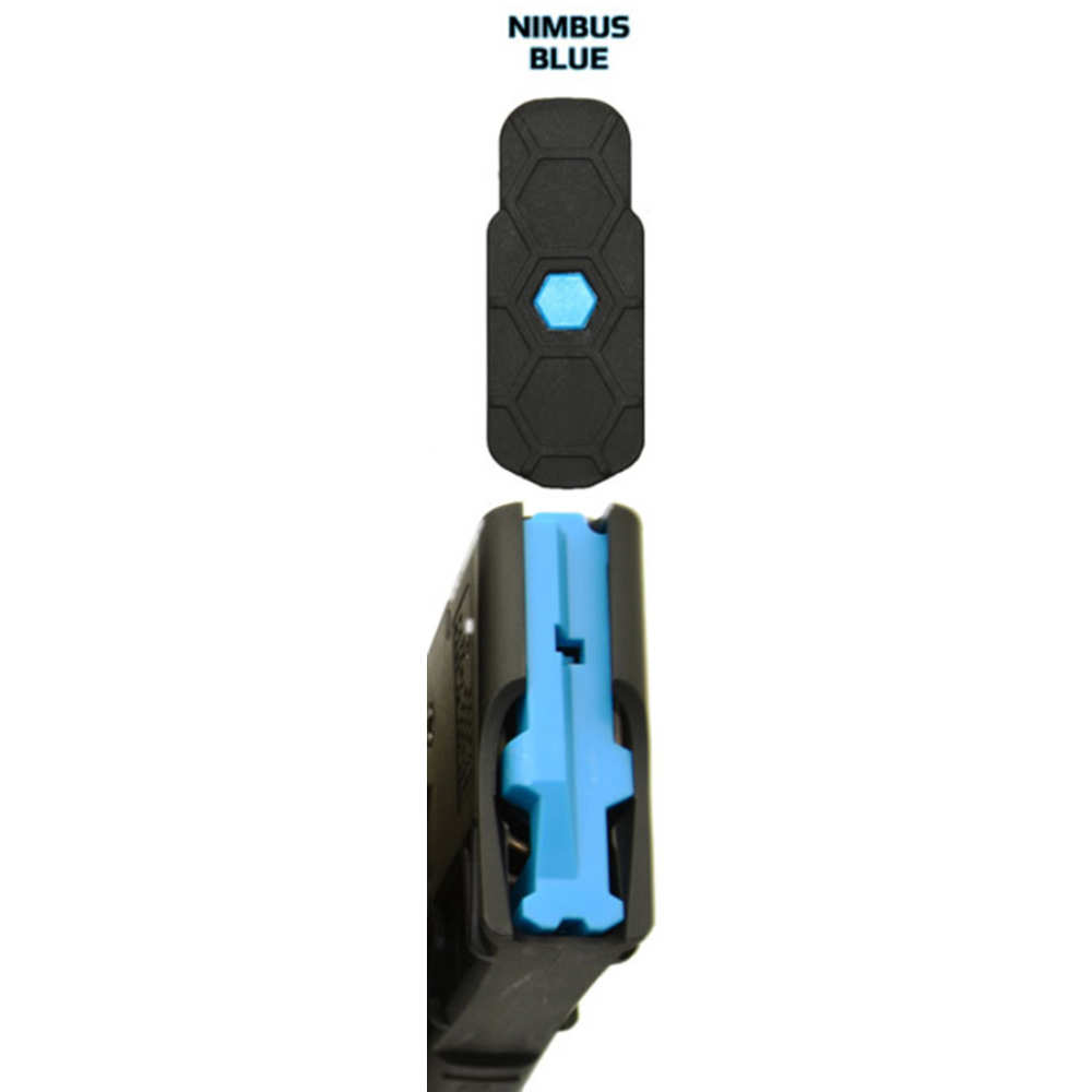 HEXID AR-15 MAGAZINE FOLLOWER - NIMBUS BLUE - 4 PACK