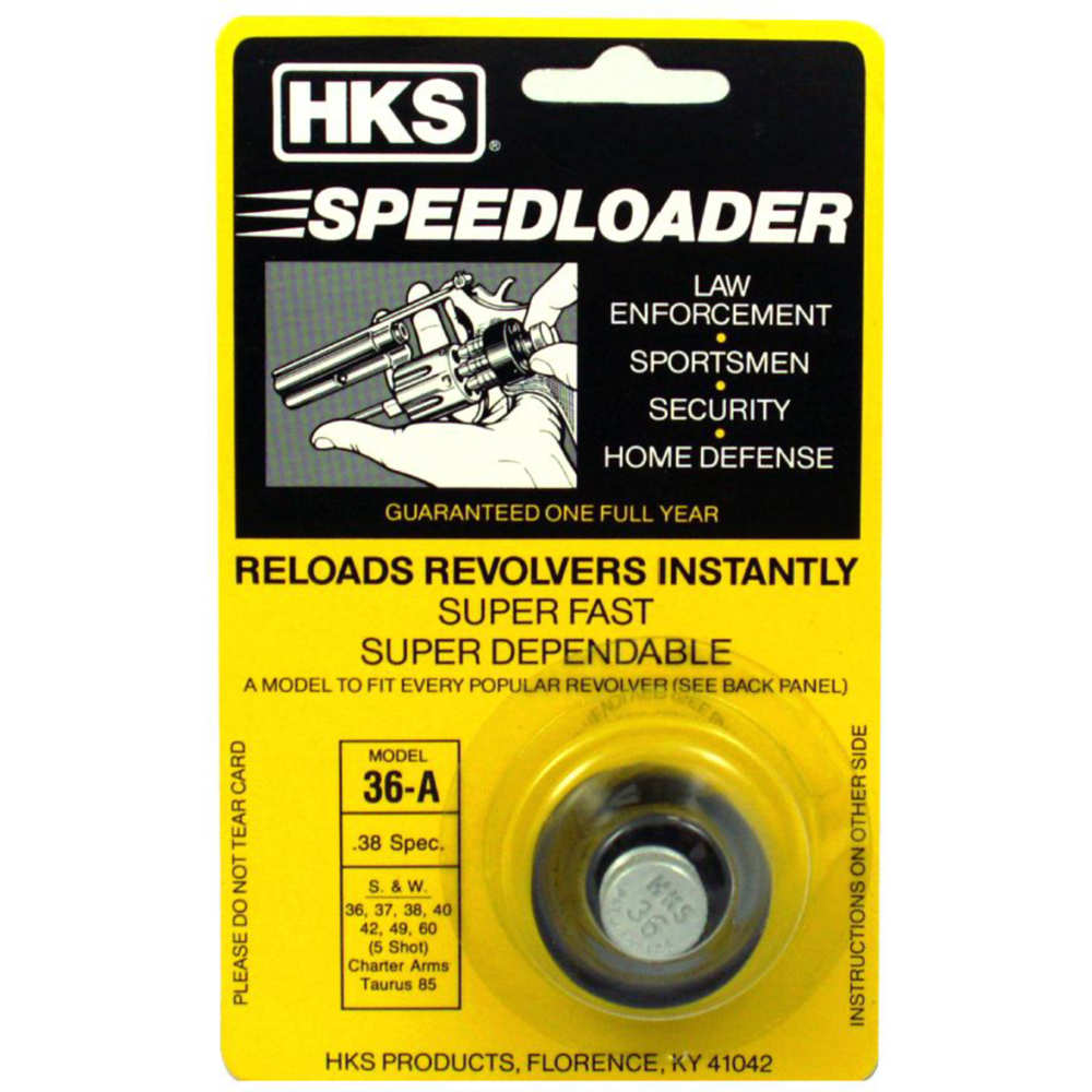 REVOLVER SPEEDLOADER - .38/357 CALIBER