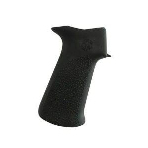 OVERMOLDED RIFLE STOCK WITH NO FINGER GROOVES - SIG SAUER 556 SEMI-AUTOMATIC RIFLE - BLACK