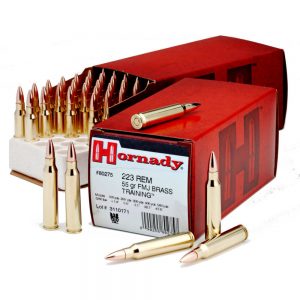 TRAINING AMMUNITION - 223 REMINGTON, 55 GR, FMJ/BT