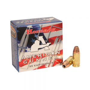 AMERICAN GUNNER 9MM LUGER AMMUNITION 115 GR XTP - 25 ROUNDS