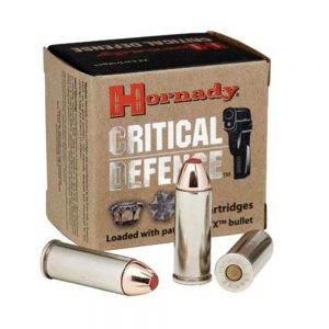 CRITICAL DEFENSE AMMUNITION - 38 SPECIAL +P, 110 GRAIN, FTX