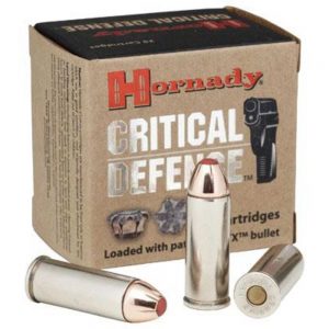 CRITICAL DEFENSE AMMUNITION - 357 MAG,  125 GRAIN, FTX