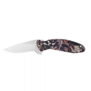 SCALLION FOLDING KNIFE - REALTREE HARDWOODS - PLAIN EDGE