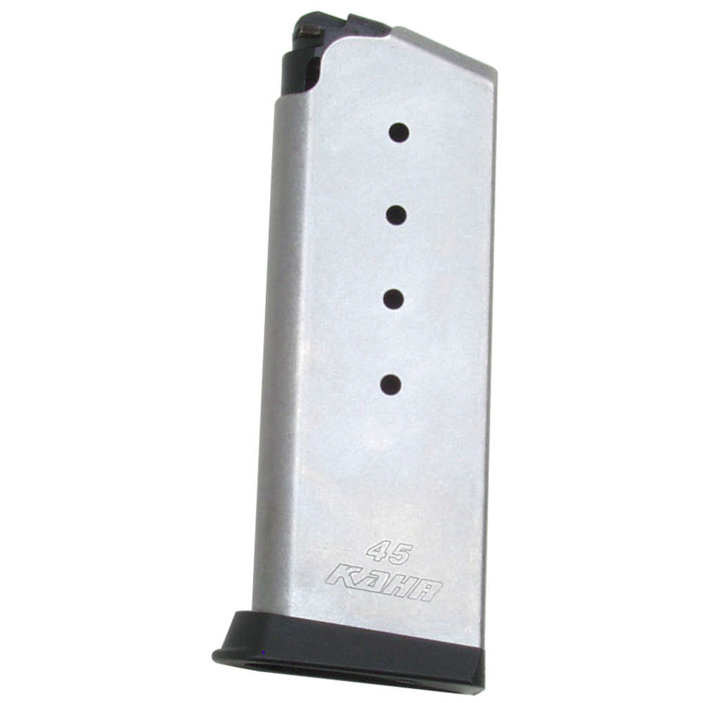 PM45 KAHR FACTORY MAGAZINE - .45 ACP, 5 ROUNDS, STAINLESS STEEL