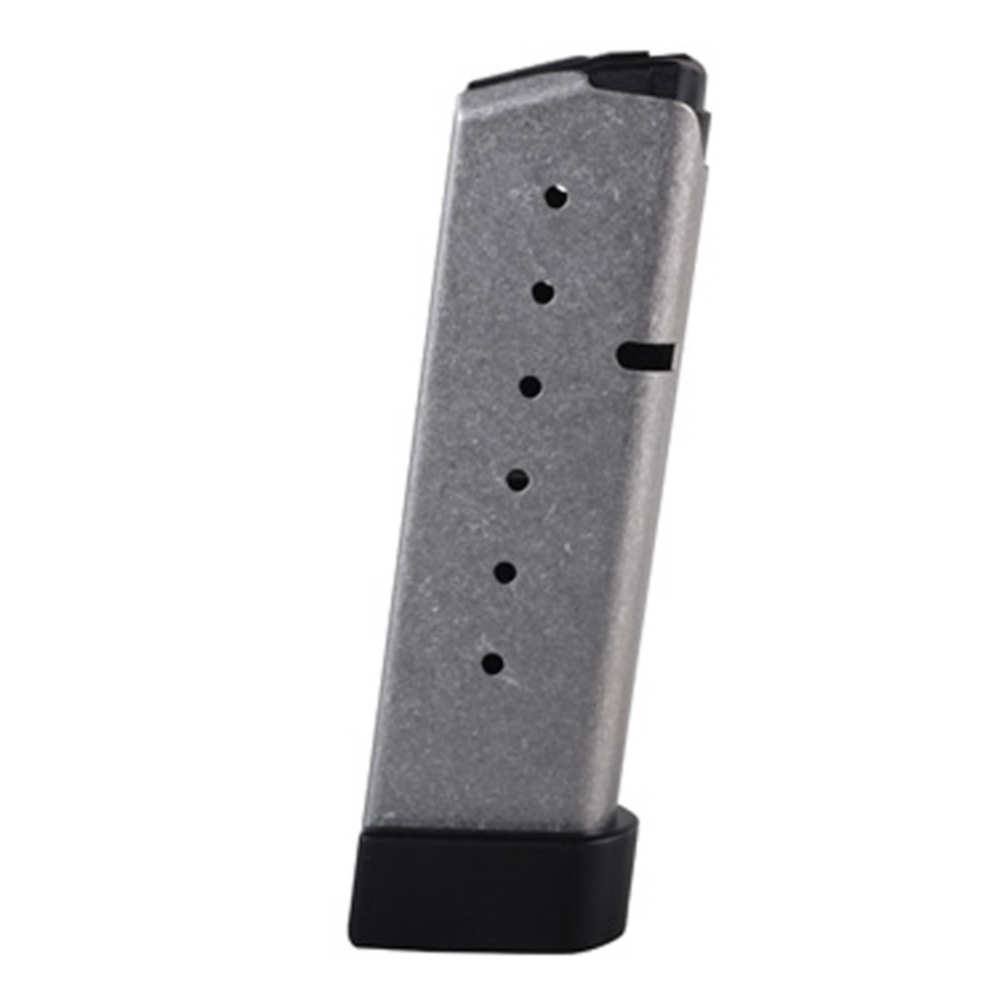 KAHR K725 FACTORY MAGAZINE W/EXTENDED GRIP - .45 ACP, 7 ROUNDS, STAINLESS STEEL