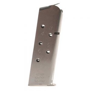 KIMPRO TAC-MAG 1911 MAGAZINE - 45 ACP, 8-ROUND, STAINLESS, FULL-LENGTH