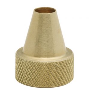 MUZZLE GUARD - BRASS FOR .203 DIA HANDGUN/RIFLE RODS