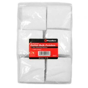 CLEANING PATCHES - 3 - 12-16-GAUGE - 500 COUNT"