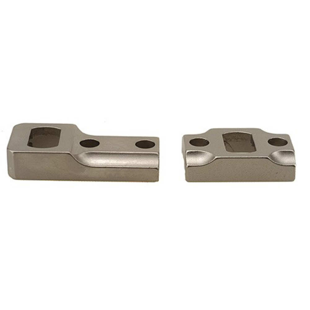 DUAL DOVETAIL REMINGTON 700 2-PIECE BASE - SILVER