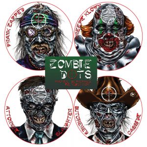 ZOMBIE VARIETY PACK - ZOMBIE DOTS PRACTICE TARGETS