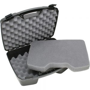 SINGLE LATCH 4-HANDGUN CASE - BLACK