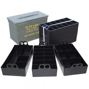 50 CALIBER AMMO CAN ORGANIZER