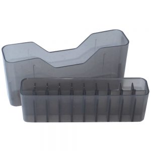 J-20 SERIES SMALL RIFLE AMMO BOX - 20 ROUND - CLEAR SMOKE