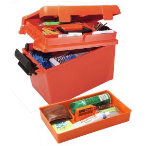 SPORTSMEN'S PLUS UTILITY DRY BOX - 15 X 8.8" X 9.4"" - ORANGE"""