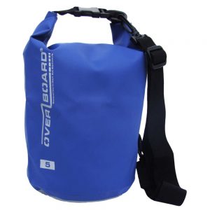 5  LITER DELUXE WATERPROOF DRY BAG - BLUE