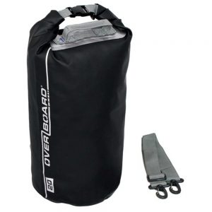 20  LITER DELUXE WATERPROOF DRY BAG - BLACK