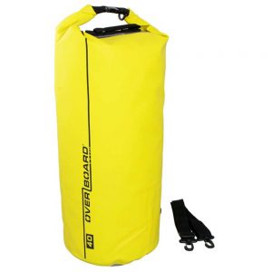 40  LITER DELUXE WATERPROOF DRY BAG - YELLOW