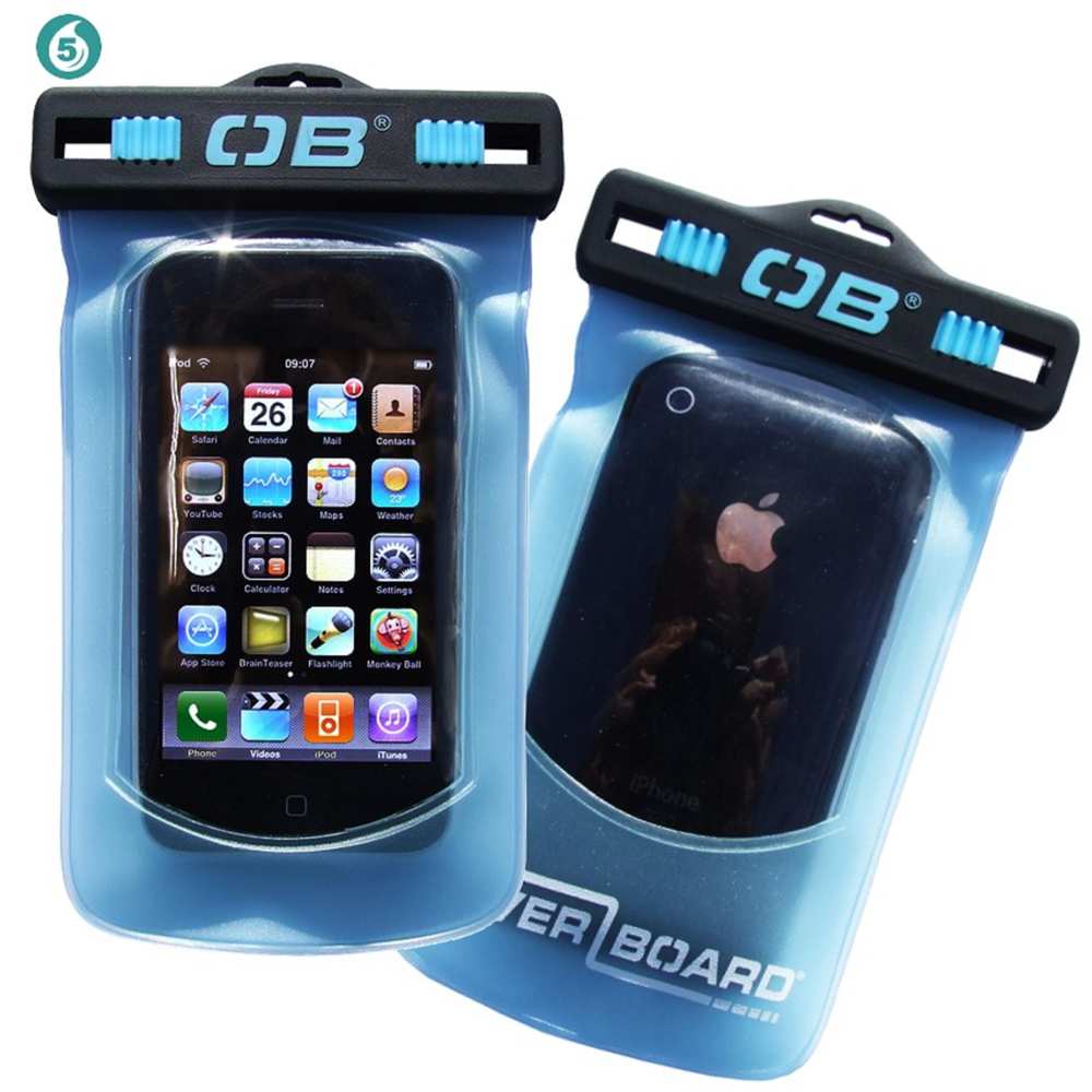 WATERPROOF  SMALL PHONE CASE - AQUA