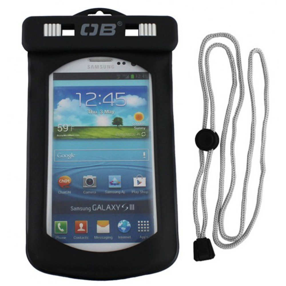 WATERPROOF  SMALL PHONE CASE - BLACK