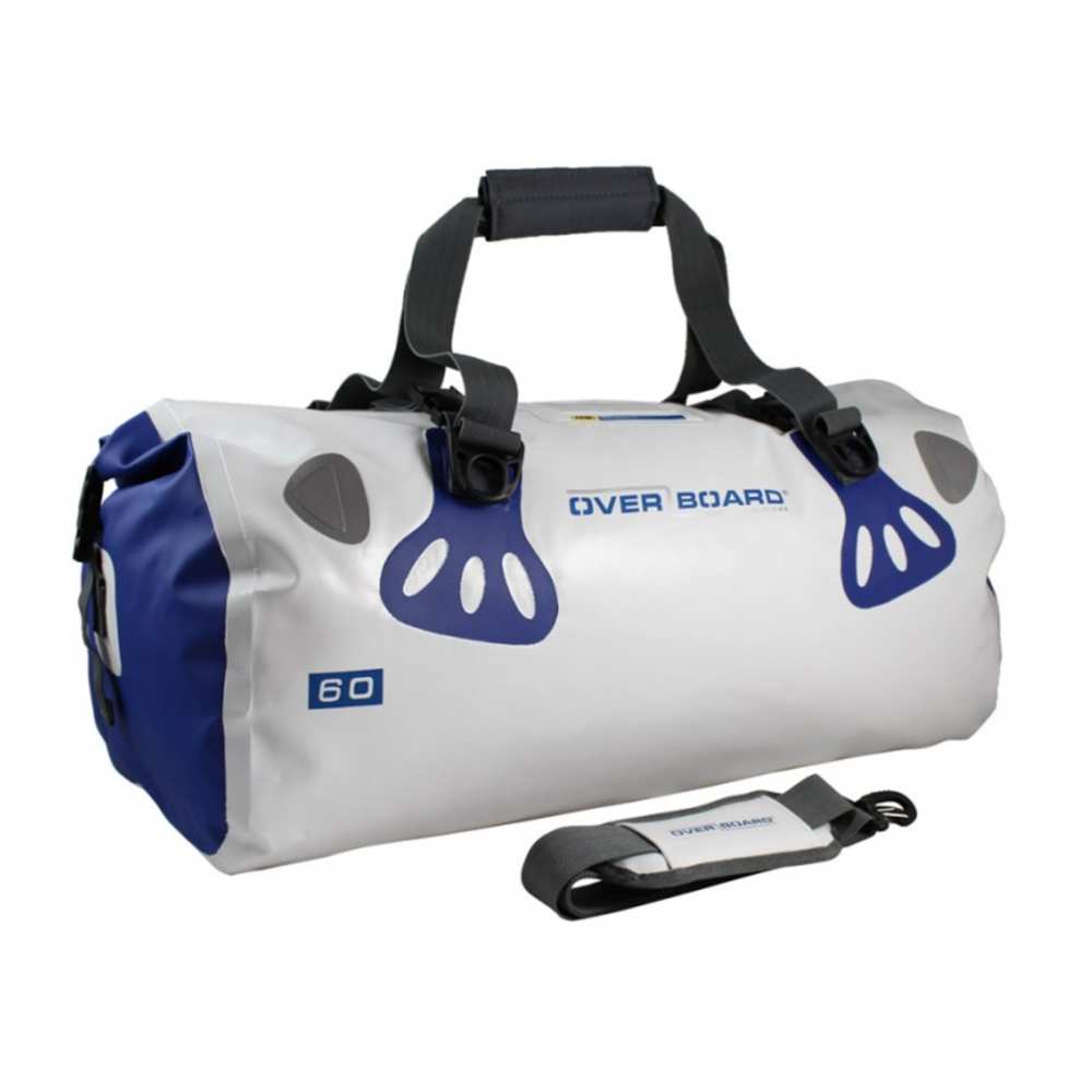 WATERPROOF BOAT MASTER DUFFEL BAG - 60 LITRES, WHITE