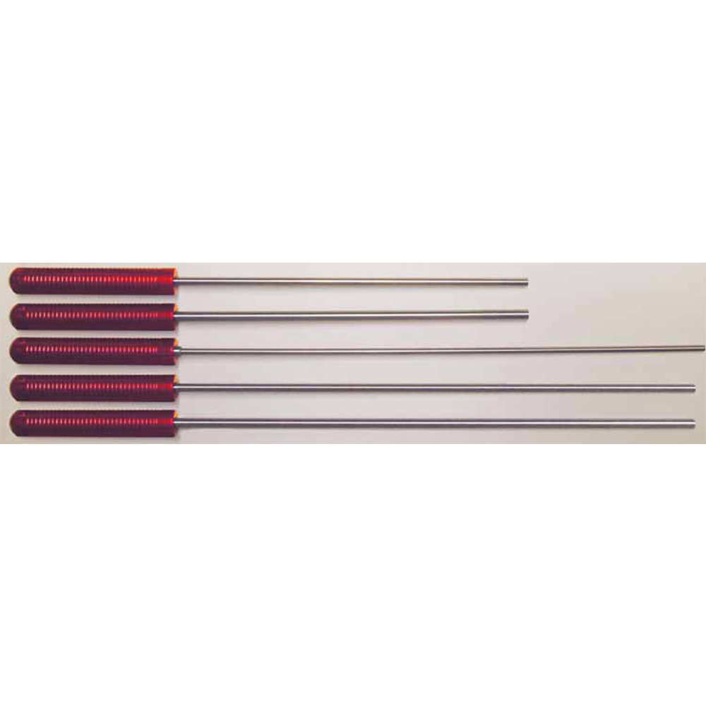 MICRO-POLISHED STAINLESS STEEL CLEANING ROD - 26 SHORT RIFLE, .22-.26 CALIBER