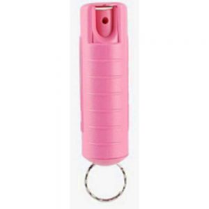 KEYRING SELF DEFENSE SPRAY (0.54OZ/APROX. 25 SHOTS) WITH QUICK RELEASE - PINK