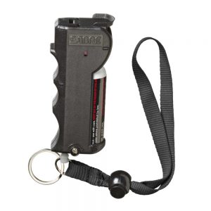 STOP STRAP PEPPER SPRAY - BLACK