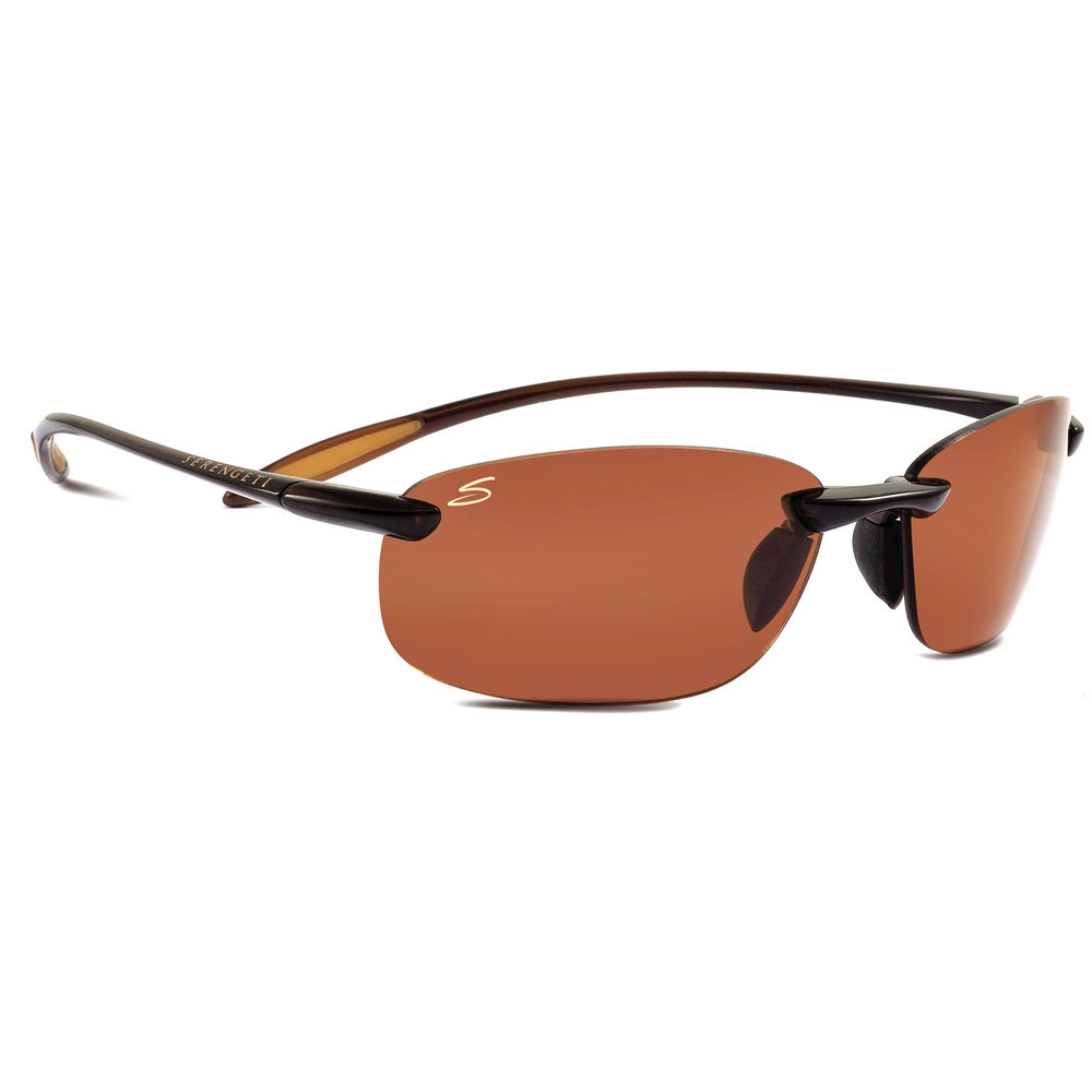 SERENGETI SPORT NUVOLA SUNGLASSES, SHINY BROWN, POLARIZED