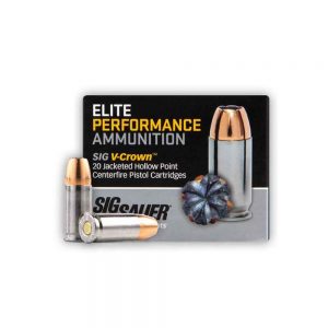 PISTOL V-CROWN ELITE 38 SPECIAL 125 GR AMMO