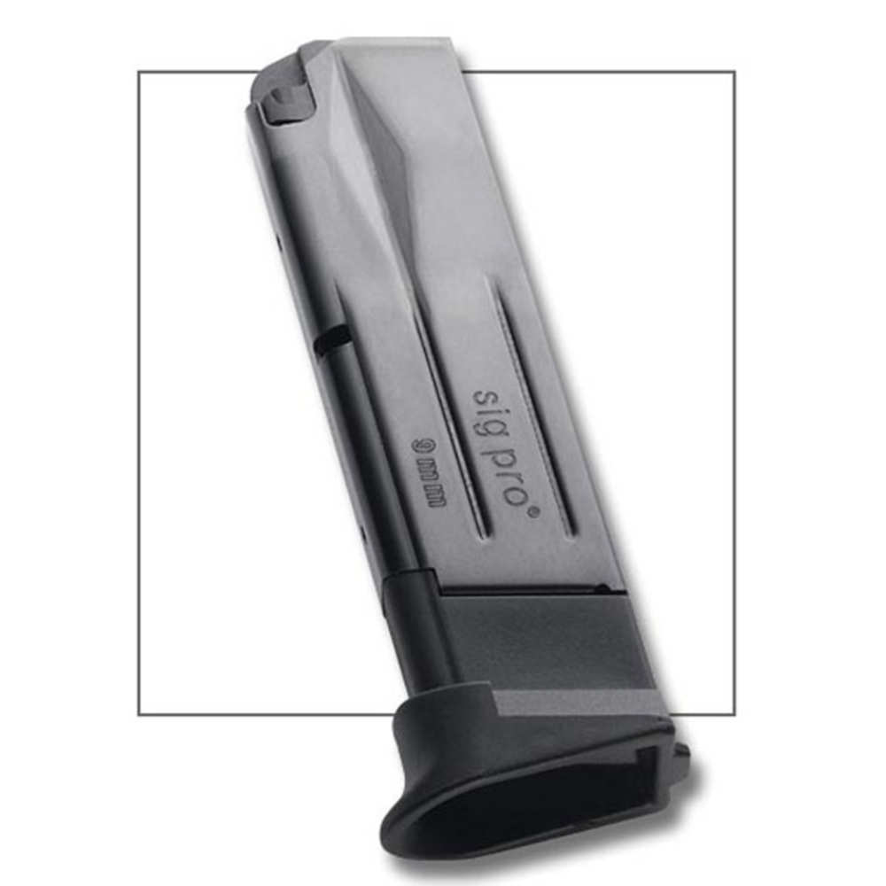 SP2022/2009/2340 SIG FACTORY MAGAZINE - 9MM, 15 ROUNDS, BLUED